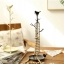 Pre-Order ที่แขวนเครื่องประดับ เหล็กดัดลายนก Zakka มีสีดำ กับครีม