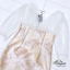 ชุดเดรสเกาหลี พร้อมส่ง Dress คอวีหน้าหลัง