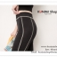 LG066 เลคกิ้งขายาว เอวยางยืด ตัวกางเกงเย็บลายเส้นสวยงาม มี 3 สี ดำ เทาเข้ม เทาอ่อน