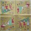 แนวภาพคริสต์มาส Christmas Activities ภาพแนวยาว กระดาษแนพกิ้นสำหรับทำงาน เดคูพาจ Decoupage Paper Napkins ขนาด 33X33cm