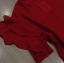 พร้อมส่ง เสื้อแขนระบายสีแดง แต่งแขนเป็นชั้นๆ