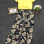 เสื้อผ้าเกาหลี พร้อมส่ง เสื้อสีพื้นเอวไขว้ กับ กางเกงขากว้าง