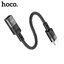 สาย Hoco USB-C Male to Lightning Female 10cm Adapter U107