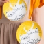 Pre-Order ชุด ถ้วย ชามเซรามิค ลายแมวคู่ บนอิฐเหลือง มีให้เลือก 15 ชนิด