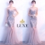 ชุดเดรสเกาหลี พร้อมส่ง ชุดเดรส ปักเลื่อมและลูกปัด