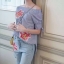 เสื้อผ้าเกาหลี พร้อมส่ง เสื้อเปิดไหล่+กางเกงยีนส์ขายาว