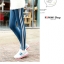 LG005 กางเกงเลคกิ้งขายาว ผ้าหนา มีแถบสีขาวด้านข้าง 2 เส้น มีให้เลือก 5 สี เหลือง ฟ้าอ่อน เทาอ่อน ฟ้าเข้ม ดำ