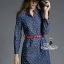 พร้อมส่ง เดรสลายสี่เหลี่ยมเล็กๆลายสก็อตสีแดง