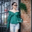 เสื้อเกาหลี พร้อมส่ง เสื้อเชิ้ต Zara สีขาว