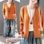 เสื้อผ้าเกาหลี พร้อมส่ง เสื้อคลุม เชอร์รี่ลูกใหญ่