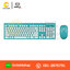 KEYBOARD (คีย์บอร์ดไร้สาย) WIRELESS MICROPACK KM-232 - BLUE