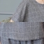 เสื้อผ้าเกาหลี พร้อมส่ง เสื้อคอกลม+กางเกงขาบาน 3 ส่วน
