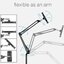 Tablet Floor Stand ขาตั้งโทรศัพท์มือถือ ที่จับมือถือ ที่วางแท็บเล็ตแบบตั้งพื้น พับได้ (กล่องฟ้า)