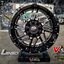 ล้อ ZEUS-27 ขอบ 18x9.5 6x139.7 ET0 สีดำเงาCNC *ราคาต่อวง