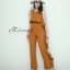 เสื้อผ้าเกาหลี พร้อมส่ง ชุดจัมพ์สูทกางเกง
