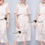 พร้อมส่ง เซ็ท 3 ชิ้น เสื้อกั๊กลูกไม้ทอลายดอกไม้