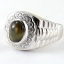 SKJewelryFactory แหวนพลอยสตาร์แซฟไฟร์แท้ สีสวย เหลือบแสงสวยงาม MR00117-BST