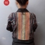 เสื้อคลุมทรงกิโมโน ผ้าเขียนเทียนม้งเวียดนาม HDJ002SS/ Hmong Jacket HDJ 002SS