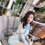 ชุดเดรสลูกไม้ พร้อมส่ง เดรสผ้าลูกไม้ เนื้อดีสีฟ้าทูโทน