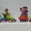 1996 McDonald's แมคโดนัลด์ ของเล่น ของสะสม Happy Meal REV-UPS สี่สหายกับพาหนะคู่ใจ อยู่นอกแพ็คค่ะ