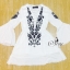 พร้อมส่ง มินิเดรสงานปักสไตล์โบฮิเมี่ยน ดีเทลคอวี