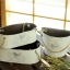 Pre-Order ถัง บัวรดน้ำ กระถางต้นไม้สังกะสี ทำสีขาวเก่า ลายนก มี 6 แบบ Zakka