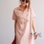 เดรสเกาหลี พร้อมส่ง Dress คอโปโล แขนสั้น