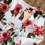 พร้อมส่ง เดรสระบายพิมพ์ลายดอกไม้สีสันสดใส