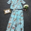 เสื้อผ้าเกาหลี พร้อมส่ง เซตเสื้อ+กางเกง มี 2 สี