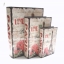 กล่องเก็บของทรงหนังสือแนววินเทจ ขนาดกลาง M ลาย Love My Paris
