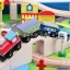 ชุดโต๊ะรถไฟ Wooden Table Train Set