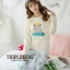เสื้อผ้าแฟชั่นเกาหลี พร้อมส่ง หมีแบร์อบอุ่น เสื้อ+กางเกง