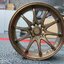 ล้อ ATOMIC CE28 ขอบ18x8.5 5x114.3 ET35 สีน้ำตาลไหม้*ราคาต่อวง