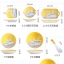 Pre-Order ชุด ถ้วย ชามเซรามิค ลายแมวคู่ บนอิฐเหลือง มีให้เลือก 15 ชนิด