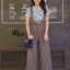 เสื้อผ้าเกาหลี พร้อมส่ง เอี๊ยม ขายาวทรงสวย
