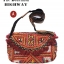 กระเป๋าสะพาย ผ้าปักมือเนปาล/อินเดีย VTB A / Vintage purse Messenger Cross body Bag VTB A