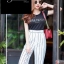 เสื้อผ้าเกาหลี พร้อมส่ง เสื้อผ้า กับ กางเกง มี 2 สี