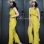 เสื้อผ้าเกาหลี พร้อมส่ง ชุดจัมพ์สูทกางเกง