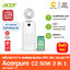 เครื่องฟอกอากาศ ACER PURE C2 50W 2 IN 1 AIR CIRCULATOR AND PURIFIER WHITE (ZL.ACCTG.012)