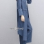 เสื้อผ้าเกาหลี พร้อมส่ง เสื้อกับกางเกง ผ้าสีกรมเนื้อดี