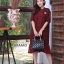 ชุดเดรสเกาหลี พร้อมส่ง Dress ผ้าจอเจียเนื้อดี