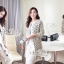 พร้อมส่ง เสื้อคลุมผ้าขนแกะ ทอผ้าหนา 2 ชั้น