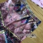 พร้อมส่ง เซ็ตเสื้อแขนสั้นสีชมพูอ่อนและกางเกงผ้าพิมพ์ลาย