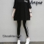 เสื้อผ้าเกาหลี พร้อมส่ง เสื้อตัวใหญ่หลวม กับ กางเกง