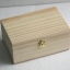 ชิ้นงานดิบไม้สน ทำ Decoupage งานเพนท์ กล่องไม้สนแบบมีล็อค ทรงผืนผ้า ไซด์เล็ก 4"x6"x2.5"