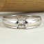 SKJewelryfactory แหวนเงินแท้ 92.5% ฝังพลอยไวท์โทปาซแท้ (พลอยหายาก)สไตล์เรียบๆน่ารัก ER00667-WTP