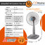 MITSUBISHI ELECTRIC พัดลมสไลด์ 16 นิ้ว R16 สีชมพู สีเทา สีเขียว รับประกันมอเตอร์ 5ปี CShome