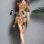 พร้อมส่ง Mini dress ปาดไหล่ สายหนึ่งข้าง