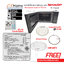 SHARP ไมโครเวฟ ดิจิตอล (25 ลิตร) รุ่น R-752PBK เตาอบไมโครเวฟพร้อมระบบย่าง 1,000W+เวฟ 900W CS Home