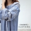 ชุดเดรสเกาหลี พร้อมส่ง Maxi dress งานปัก